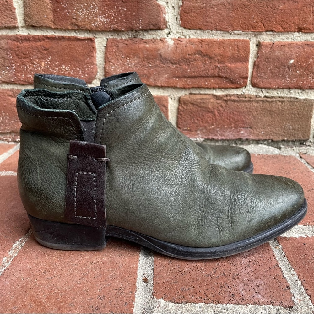 Miz Mooz ankle boots Leather Warm Lining Side Zip EU 37